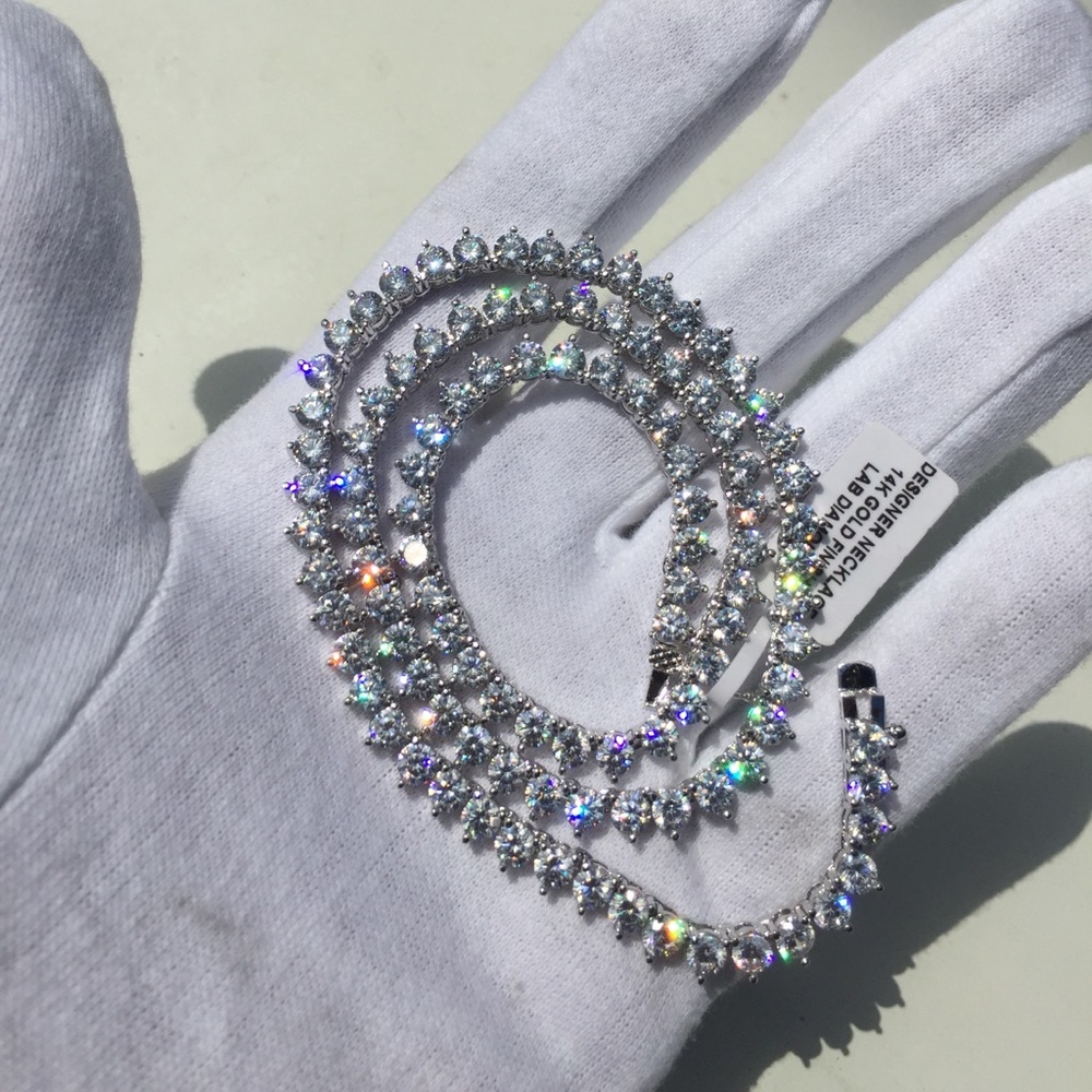 ✨3mm Prong Tennis Chain✨